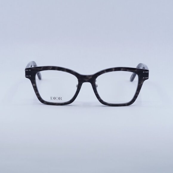 🕶️ New Dior DIORSIGNATUREO S2F 6800 Eyeglasses - Grey Leopard Frame 53mm - Picture 2 of 10
